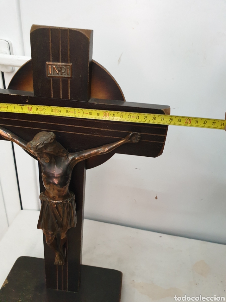 Antig&uuml;edades: Crucifijo de despacho - Foto 9