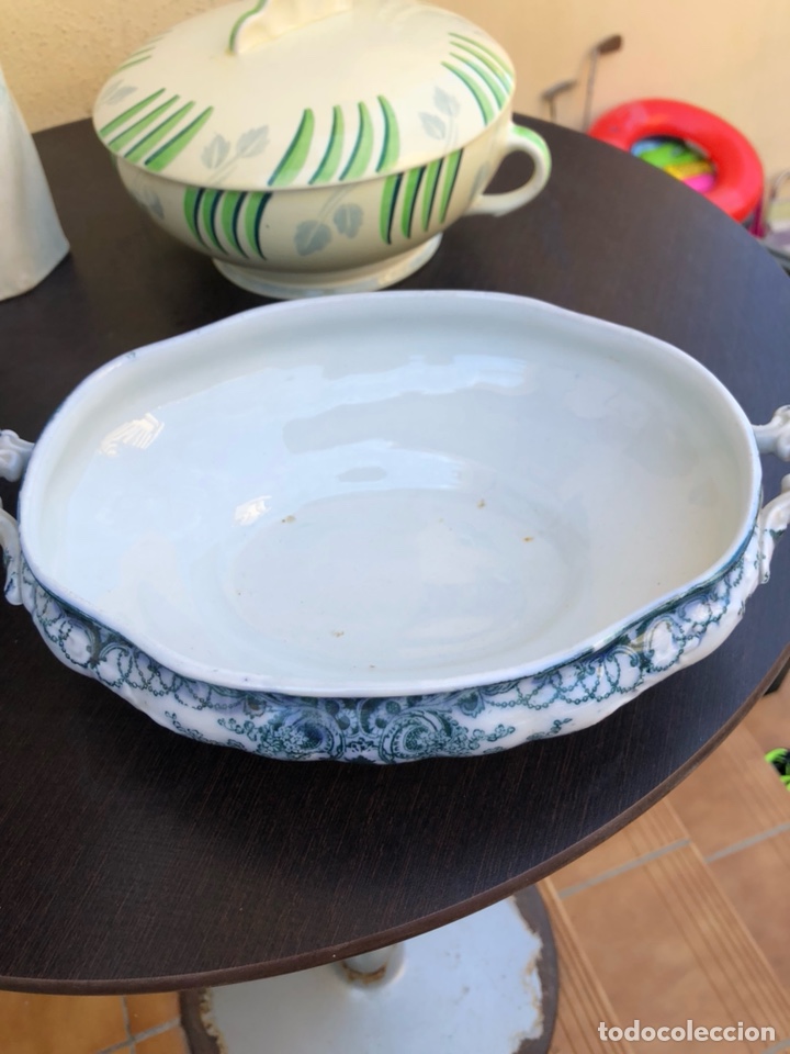 Antig&uuml;edades: Lote de piezas de porcelana - Foto 3