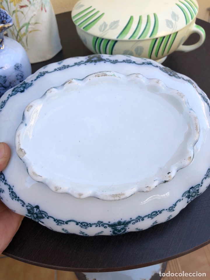 Antig&uuml;edades: Lote de piezas de porcelana - Foto 4