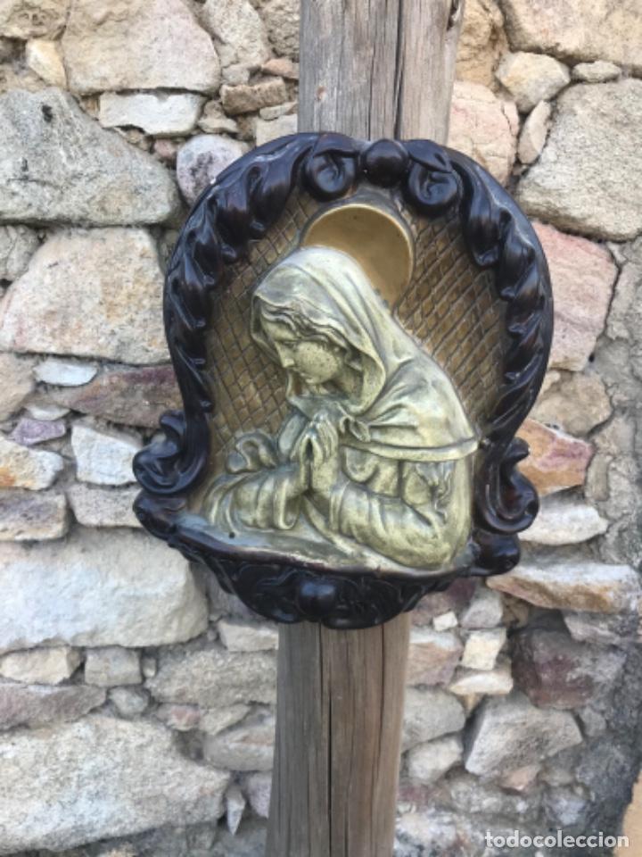 Antig&uuml;edades: Virgen, escayola - Foto 1
