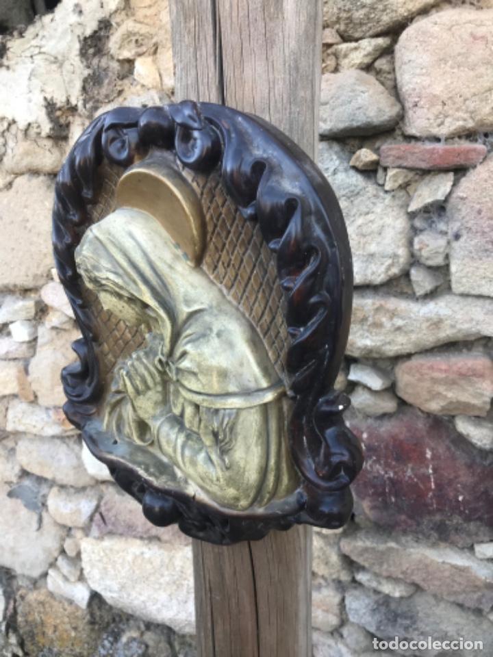 Antig&uuml;edades: Virgen, escayola - Foto 2