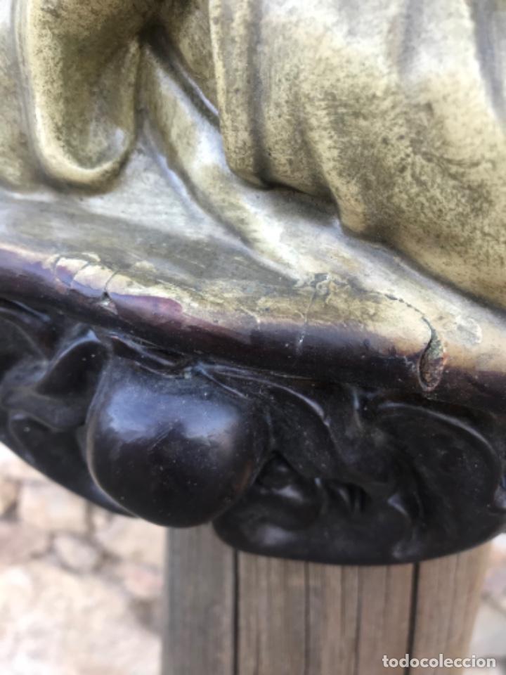 Antig&uuml;edades: Virgen, escayola - Foto 3