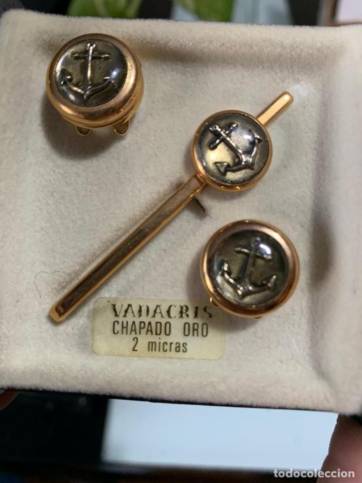 Antig&uuml;edades: Alfileres corbata y gemelos Vadacris - Foto 10