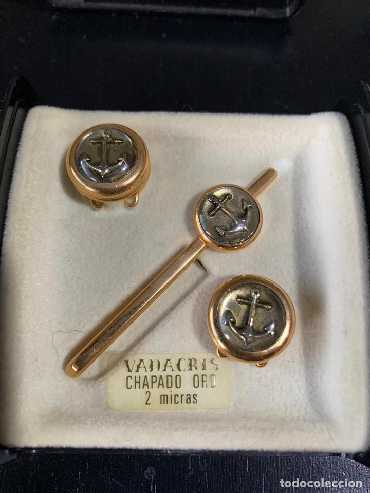 Antig&uuml;edades: Alfileres corbata y gemelos Vadacris - Foto 11