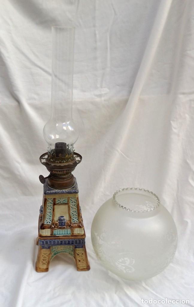 Antig&uuml;edades: lampara de petroleo - Foto 2