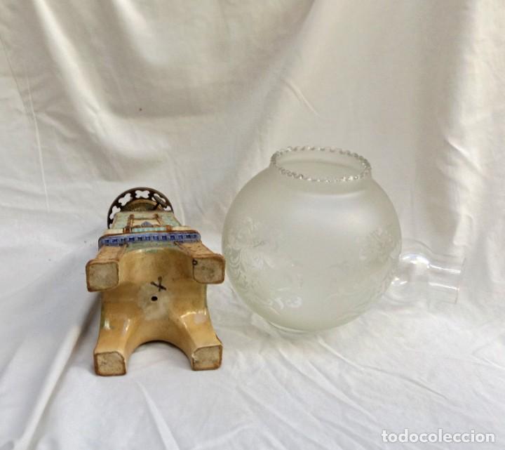 Antig&uuml;edades: lampara de petroleo - Foto 3