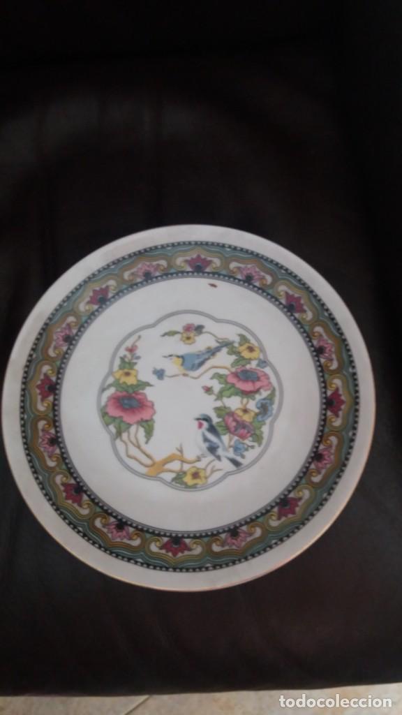 Antig&uuml;edades: plato de porcelana Jando - Foto 1