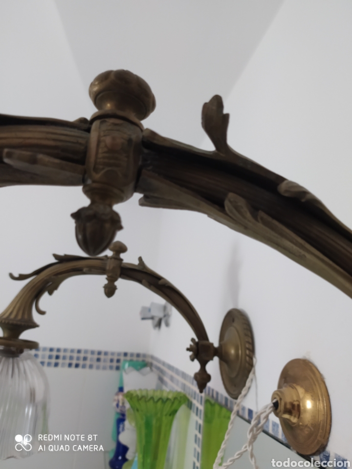 Antig&uuml;edades: Pareja de apliques antiguos - Foto 4