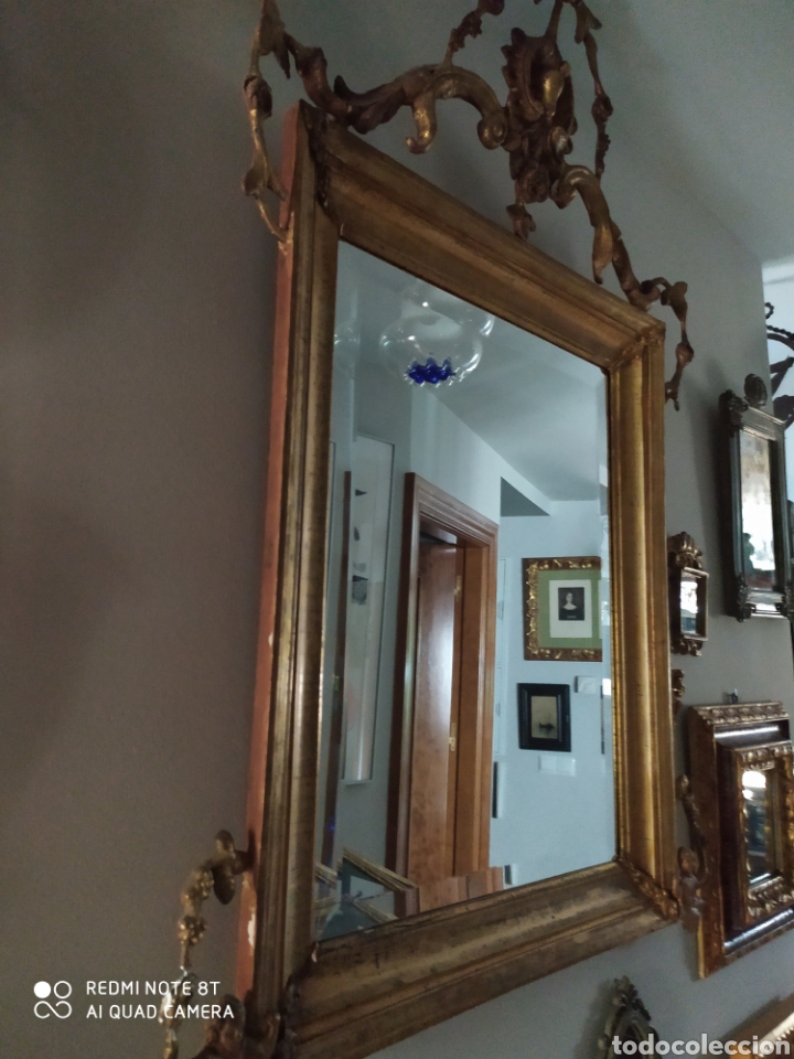 Antig&uuml;edades: Espejo isabelino - Foto 1