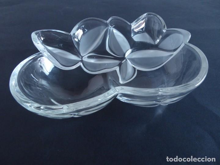 Antig&uuml;edades: CUENCO DE CRISTAL CON FORMA DE FRUTAS - Foto 3