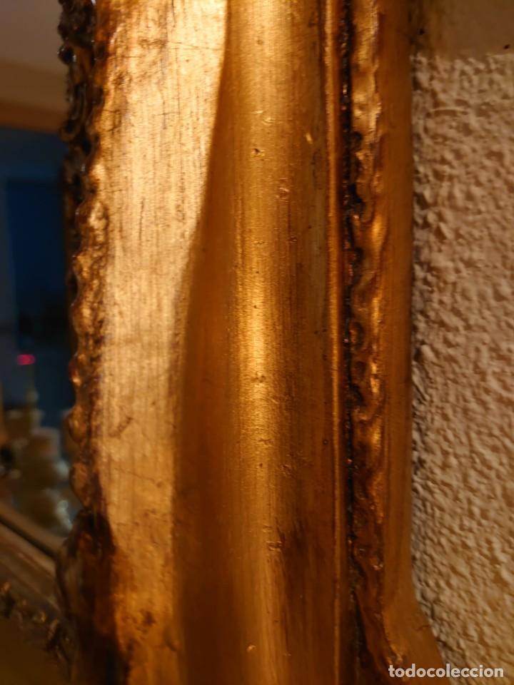 Antig&uuml;edades: ESPEJO BARROCO ORO MADERA POLIRESINA - Foto 4
