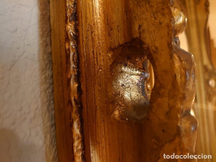 Antig&uuml;edades: ESPEJO BARROCO ORO MADERA POLIRESINA - Foto 5