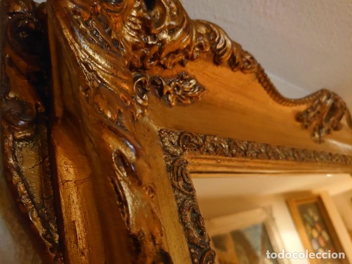 Antig&uuml;edades: ESPEJO BARROCO ORO MADERA POLIRESINA - Foto 9