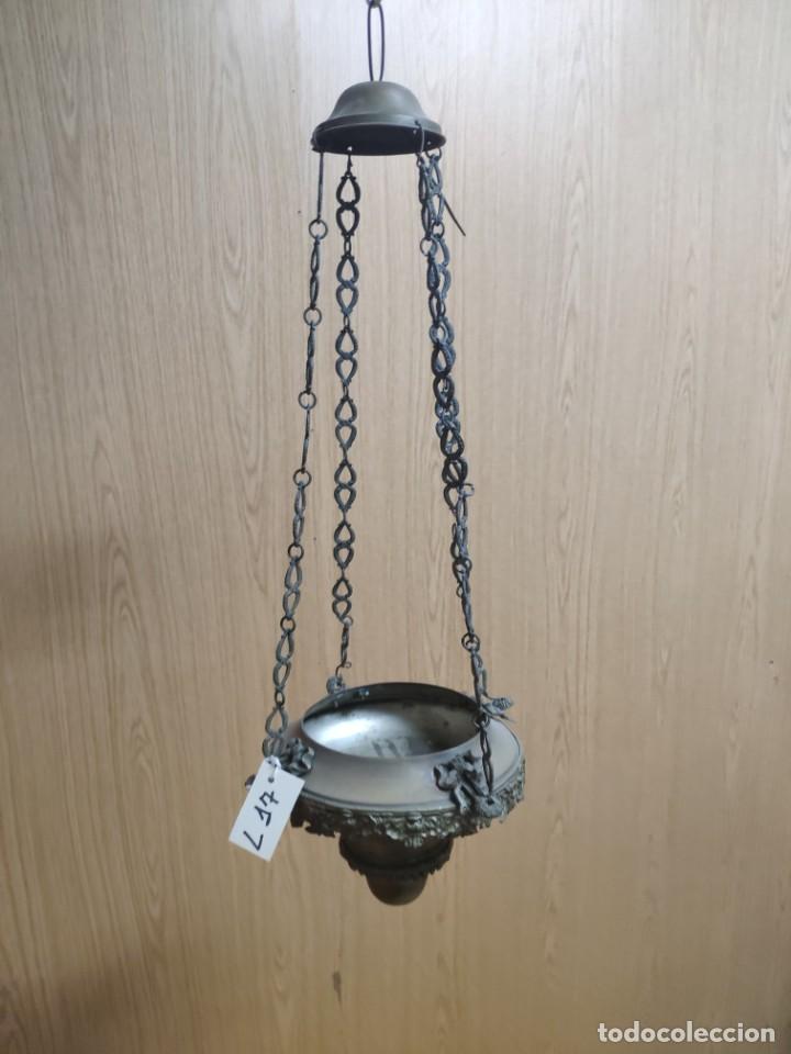 Antig&uuml;edades: L&Aacute;MPARA LAT&Oacute;N SIGLO XIX, DDD 017 - Foto 8