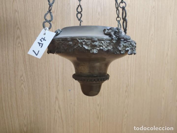 Antig&uuml;edades: L&Aacute;MPARA LAT&Oacute;N SIGLO XIX, DDD 017 - Foto 2