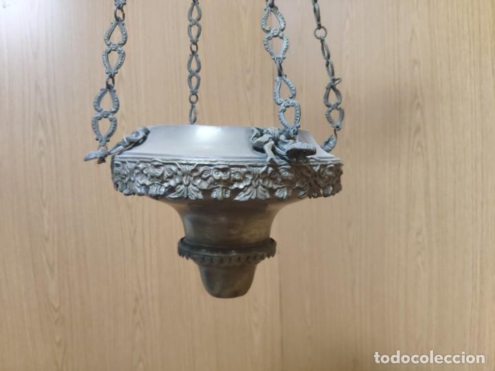 Antig&uuml;edades: L&Aacute;MPARA LAT&Oacute;N SIGLO XIX, DDD 017 - Foto 11