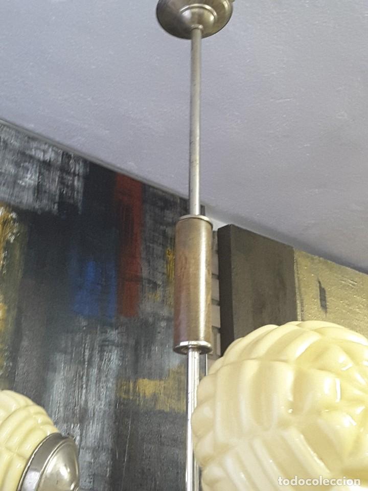 Antig&uuml;edades: L&aacute;mpara art dec&oacute; - Foto 5