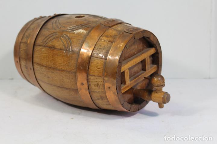 Antig&uuml;edades: barril - tonel peque&ntilde;o de roble - Foto 2
