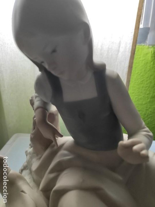 Antig&uuml;edades: Figfigura pastora lladro - Foto 1
