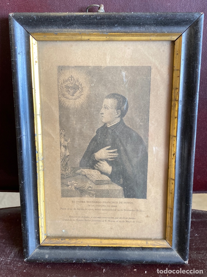 Antiquit&eacute;s: El padre Bernardo Francisco de Hoyos