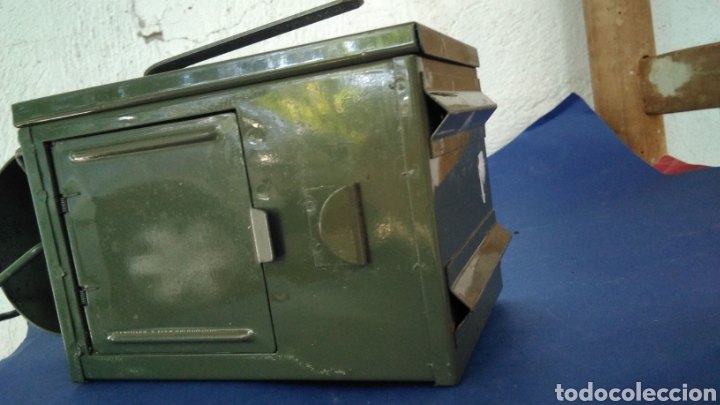 Antig&uuml;edades: Farol para se&ntilde;ales , del ej&eacute;rcito ,esta como nuevo - Foto 17