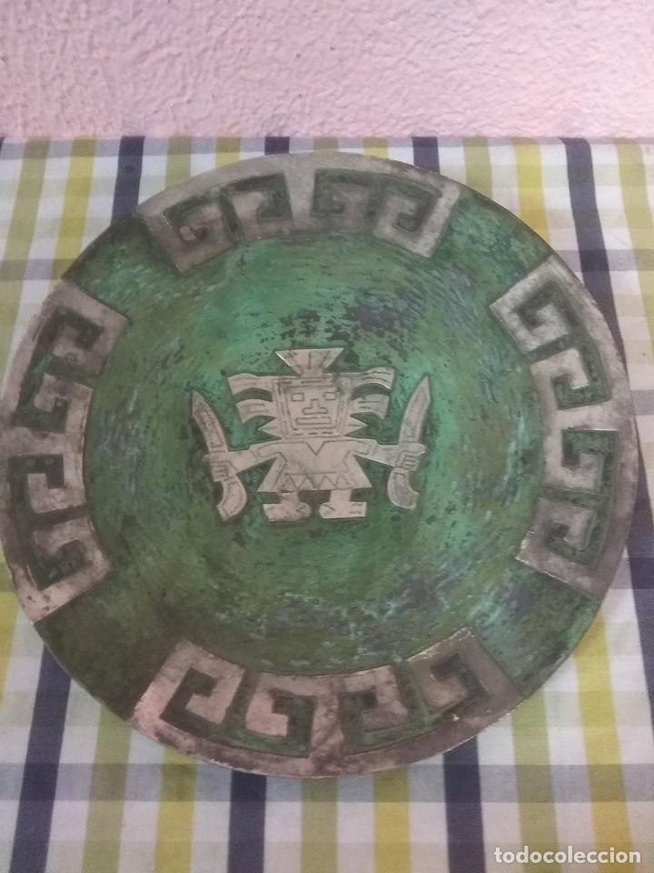 Antig&uuml;edades: Plato de plata - Foto 1