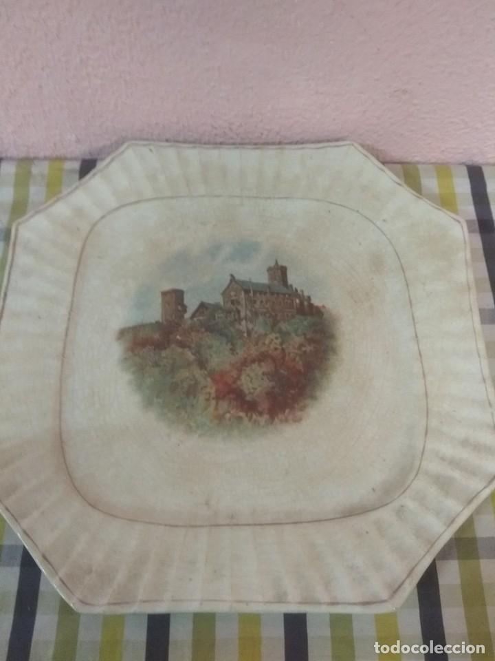 Antig&uuml;edades: Plato de opaca antiguo - Foto 1