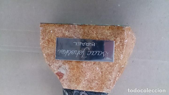 Antig&uuml;edades: ESCULTURA DE PLATA DE MOISES CON LAS TABLAS DE LA LEY - Foto 4