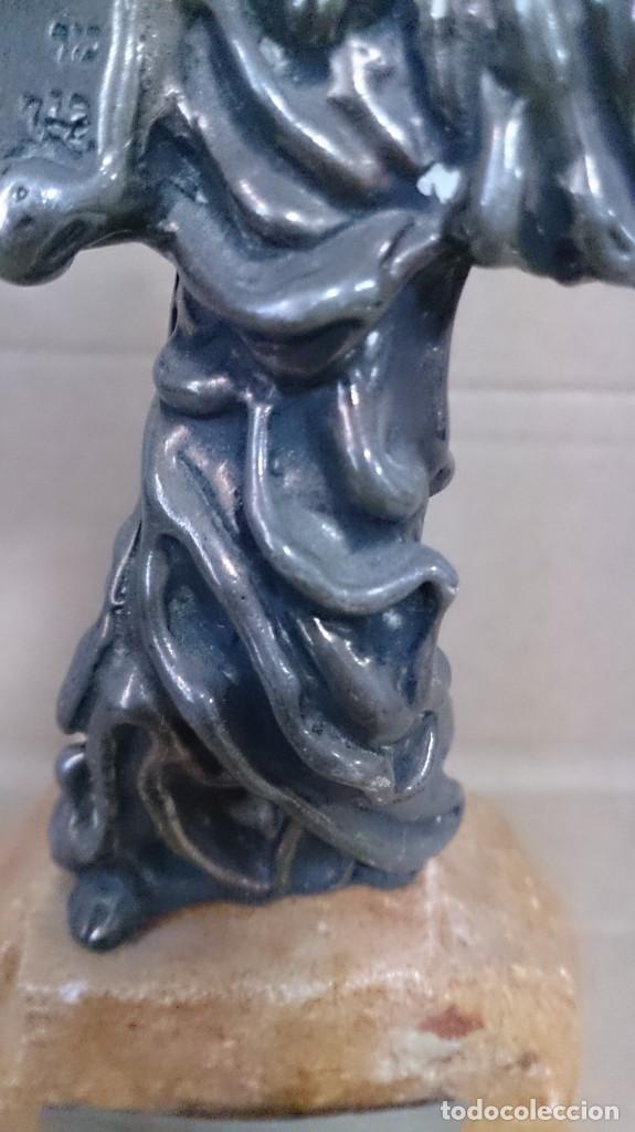 Antig&uuml;edades: ESCULTURA DE PLATA DE MOISES CON LAS TABLAS DE LA LEY - Foto 10