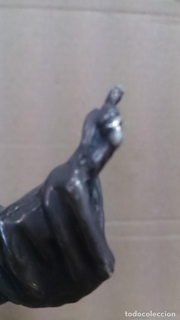 Antig&uuml;edades: ESCULTURA DE PLATA DE MOISES CON LAS TABLAS DE LA LEY - Foto 11