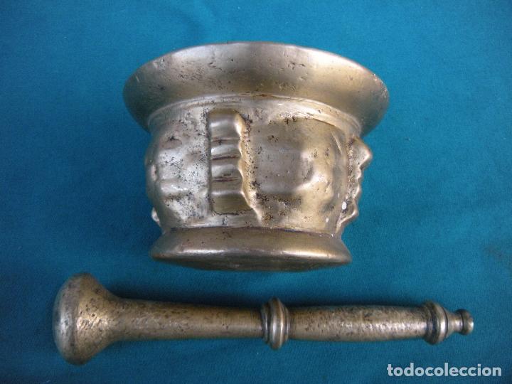 Antig&uuml;edades: FARMACIA. ANTIGUO ALMIREZ DE BRONCE - Foto 1