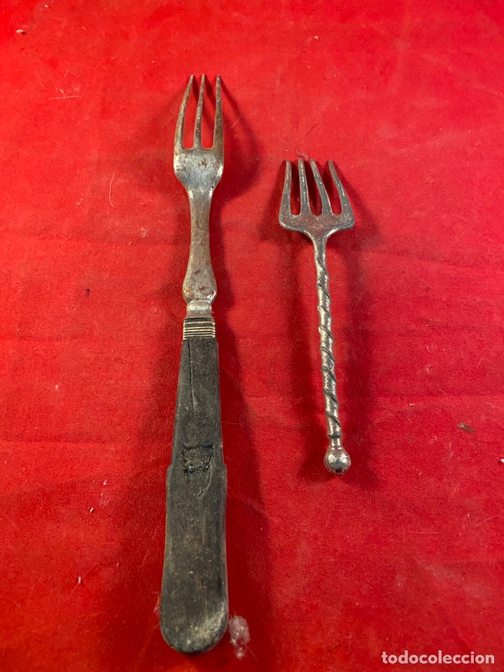 Antig&uuml;edades: Antiguos cubiertos - Foto 1