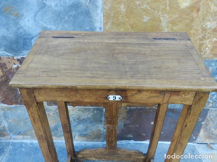 Antig&uuml;edades: ANTIGUO RECLINATORIO DE MADERA A&Ntilde;O 1920 - Foto 4
