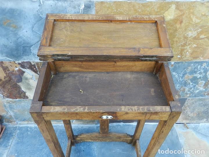 Antig&uuml;edades: ANTIGUO RECLINATORIO DE MADERA A&Ntilde;O 1920 - Foto 5