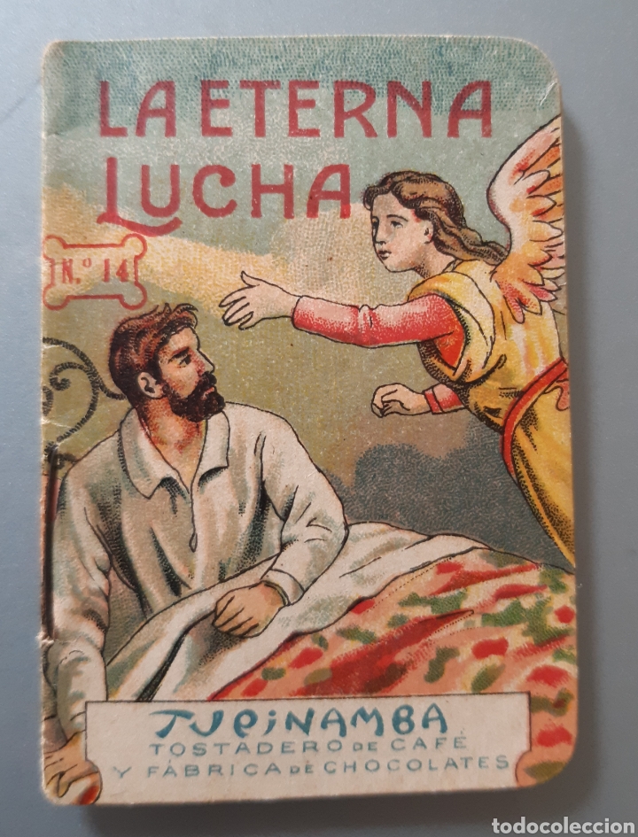 Antig&uuml;edades: La Eterna Lucha de la colecci&oacute;n Cuentecitos Instructivos principios siglo XX.