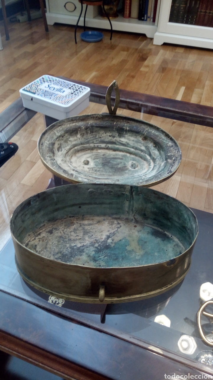 Antig&uuml;edades: PRECIOSA Y ANTIGUA CAJA DE BRONCE - Foto 5