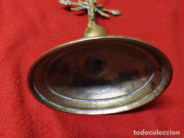 Antig&uuml;edades: ANTIGUA CRUZ DE BRONCE - Foto 3