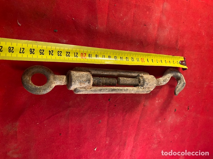 Antig&uuml;edades: Gancho tensor hierro - Foto 3