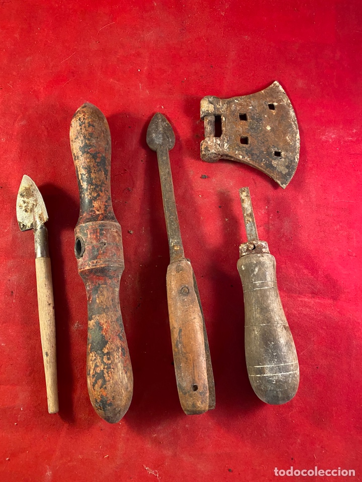 Antig&uuml;edades: Lote de herramientas - Foto 2