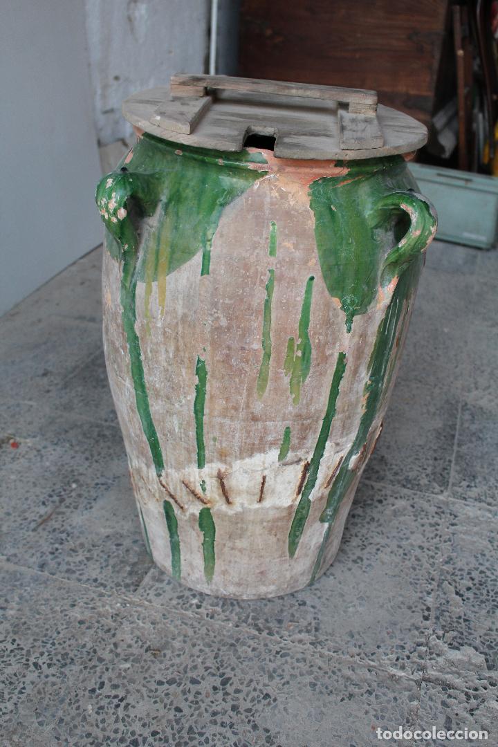 Antig&uuml;edades: orza antigua la&ntilde;ada - Foto 5