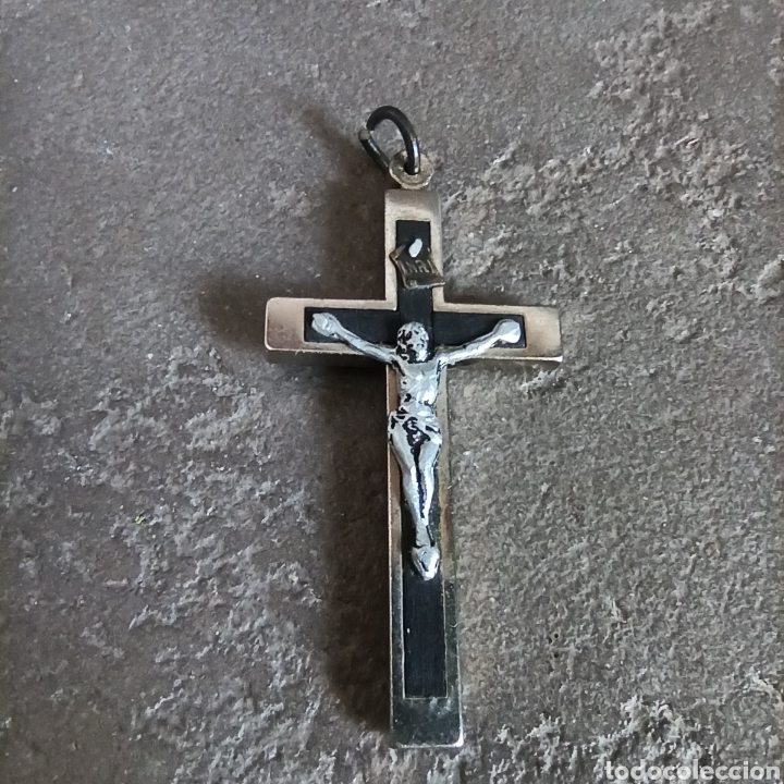 Antiquit&eacute;s: Crucifijo Cruz Cristo crucificado * 7 cm x 3 cm
