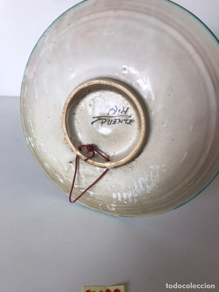 Antig&uuml;edades: PLATO HONDO DECORATIVO - Foto 2