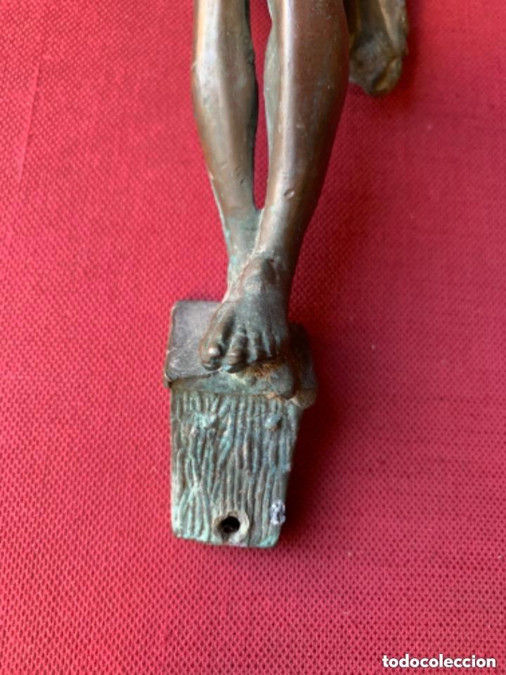 Antig&uuml;edades: CRISTO DE BRONCE ANTIGUO - Foto 7