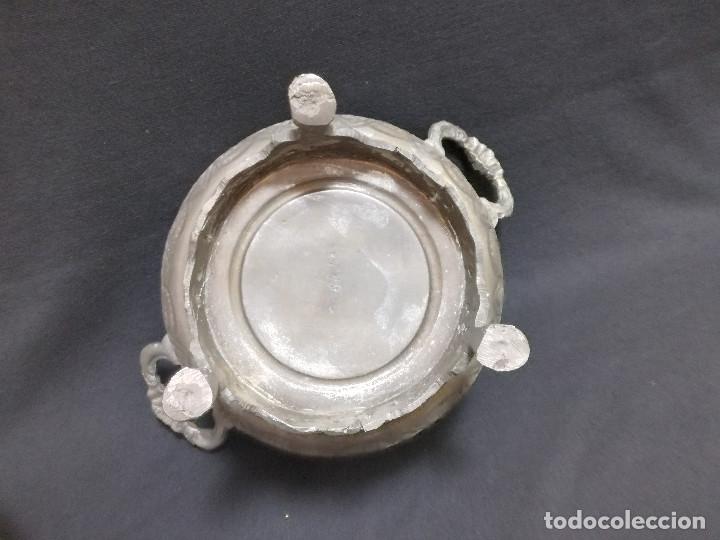 Antig&uuml;edades: ANTIGUA TETERA DE METAL NO FERROSO - Foto 17