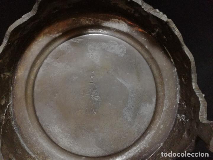 Antig&uuml;edades: ANTIGUA TETERA DE METAL NO FERROSO - Foto 18