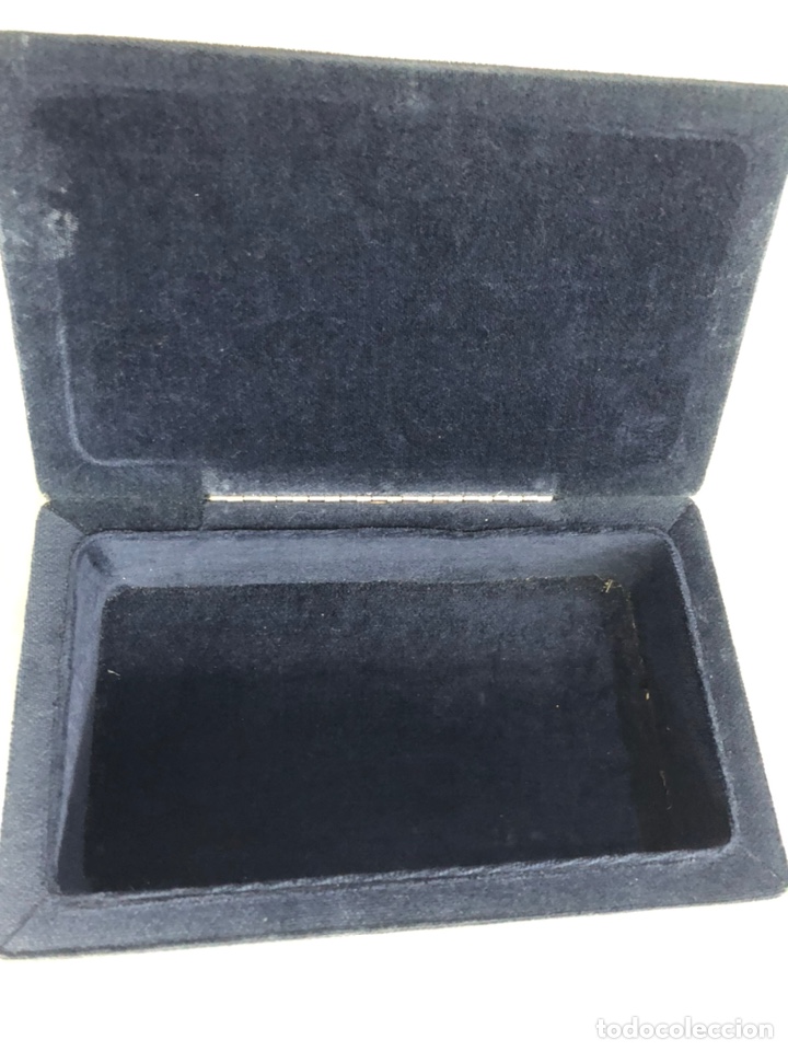 Antig&uuml;edades: Caja de madera y plata antigua - Foto 2