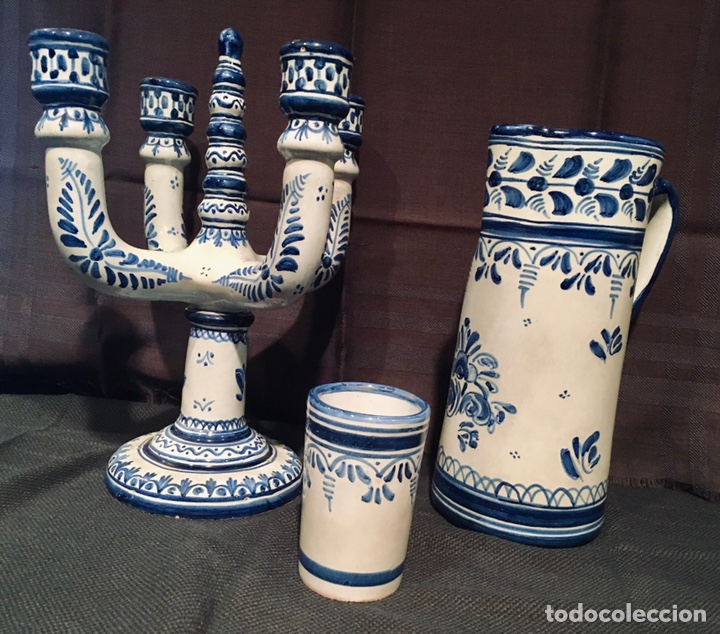 Antig&uuml;edades: TALAVERA lote 3 piezas - Foto 3