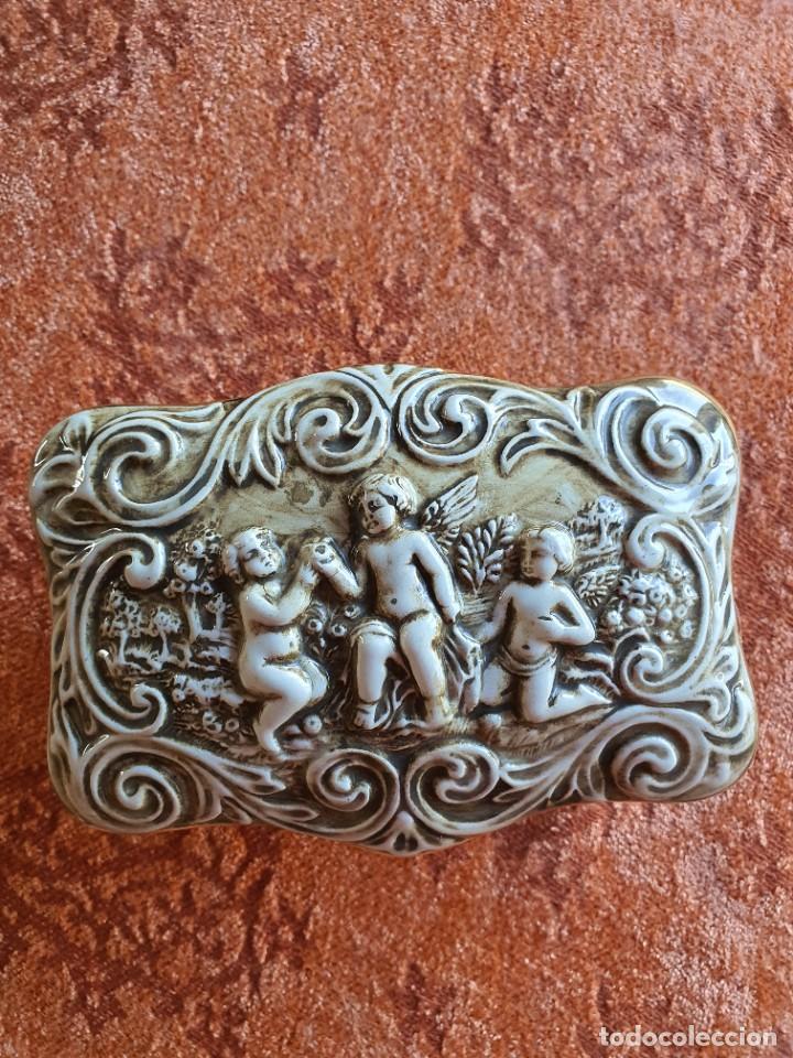 Antig&uuml;edades: Joyero R. CAPODIMONTE Nuevo - Foto 1
