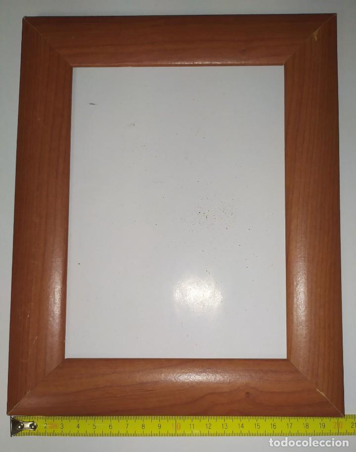 Antig&uuml;edades: MARCO PORTARETRATO MADERA - Foto 1