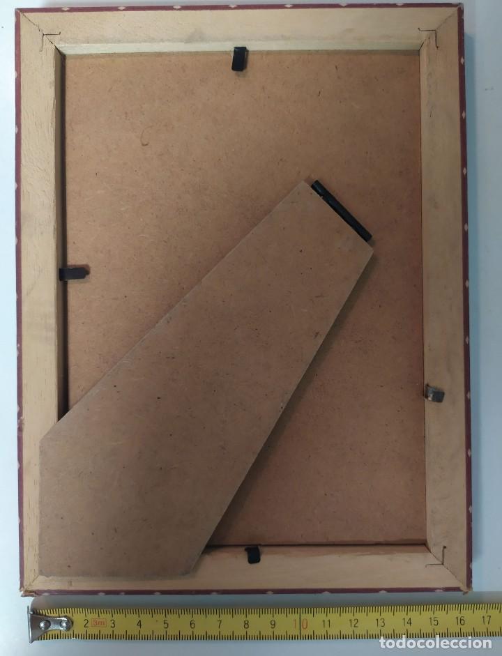 Antig&uuml;edades: MARCO PORTARETRATO MADERA - Foto 2